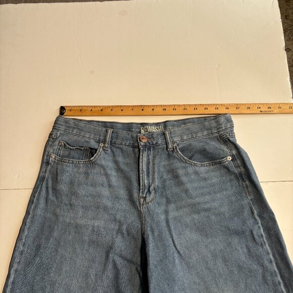 Rewash Lightweight Jeans Wide Leg High Rise Size 13/31 - Picture 8 of 9